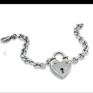 New never worn lock bracelet